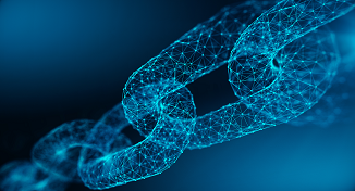 Imagen de  a digital chain link