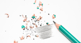 Imagen de  A pencil scribbling on a piece of paper